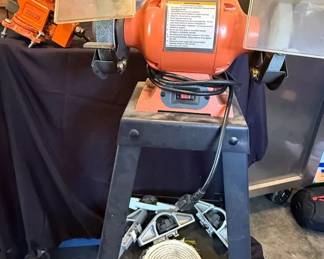 a6 Bench Grinder On Stand More