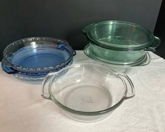 Pyrex Anchor Hocking Pie Plates Casserole Dishes