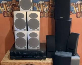 Technics Reciever, Different Speakers More