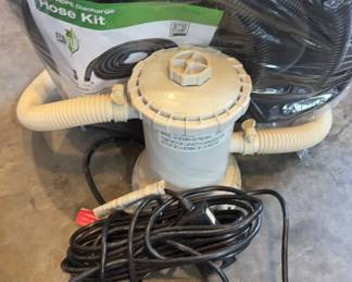 Pool Pump and New Hose