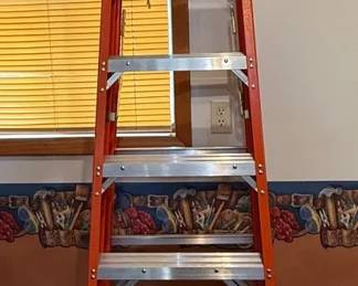 a8 Fiberglass Ladder Orange