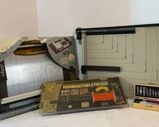 Reminton 479 Power Trigger, Paper Trimmers, More
