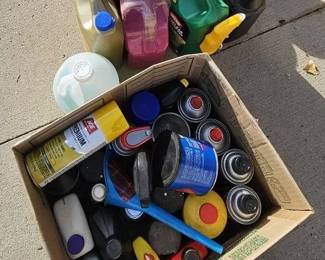 Mystery Lot of Chemicals