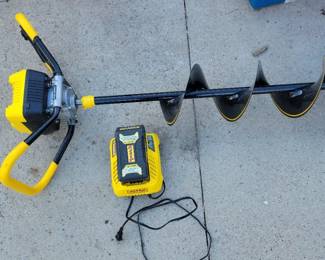 003 Jiffy E6 Lightning Electric Ice Auger 40V