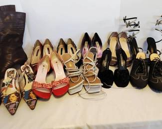 High Heel Womens Shoes Size 7.5 8.5.