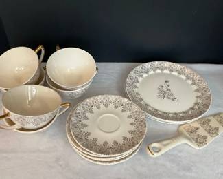 22 KT Gold King Quality Fine Dinnerware