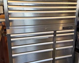 010 Craftsman 41 Wide16 Drawer Rolling Tool Cabinet