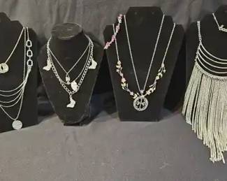 Silver Tone Costume Jewelry