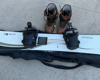 Palmer Snow Board With Bag Burton Snow Board Boots