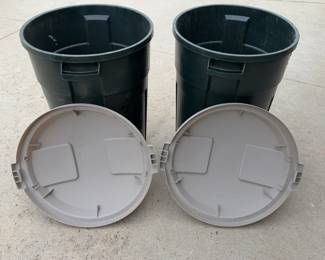 Rubbermaid Garbage Cans