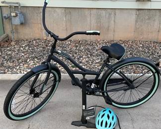Huffy Pedal Bike, Belle Helmet Air Pump