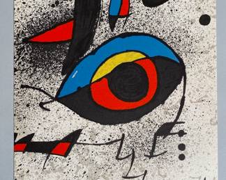 Joan Miro (Spanish, 1893-1983) United Nations Peace Keeping Operations, 1980