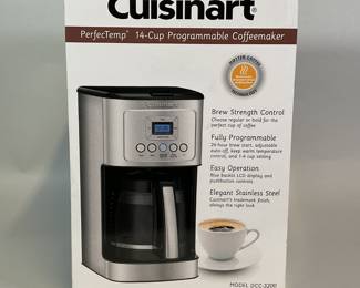 Cusinart Perfect Temp 14 Cup Programmable Coffeemaker In Stainless Steel
