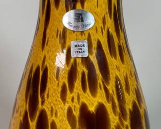 Maestri Vetrai (Italy) Murano Glass Gourd