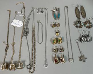 Sterling Silver Jewelry Pieces