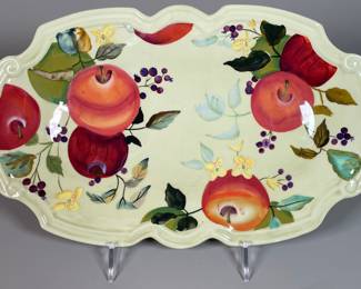 Tracy Porter The Fruitful Tapestry Collection Ceramic Tray
