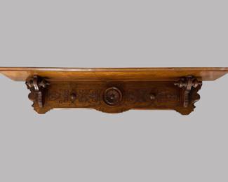 Eastlake Wood Shelf, C. 1900