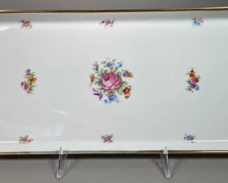 P.T. (Tirschenreuth, Germany) Pasco Porcelain Rectangular Tray