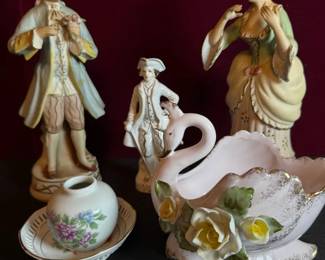 Decorative Porcelain And China Pieces Mystery Lot