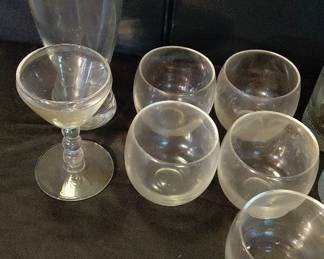 Assorted Bar Glasses