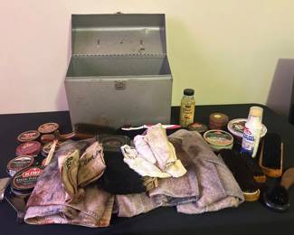 Huge Shoe Polish care Set