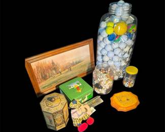 Vintage Mixed Golf And Collectibles Lot