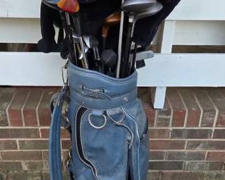 Assortment Of Vintage Left Hand Golf Clubs