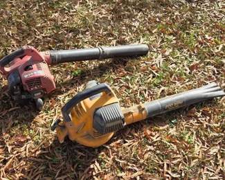 Pair Of Gas Powered Blowers
