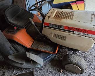 Hechinger 12hp 38 Cut 7 Speed Mower With Bagger