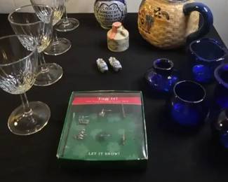 Beameister German Stoneware Pitcher, Michters Whiskey Jug And Like Decor