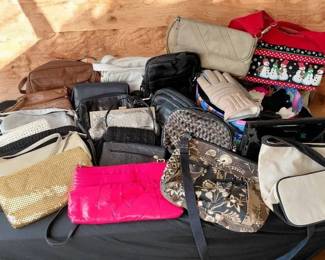 Purse, Handbag and Gloves Mystery Lot