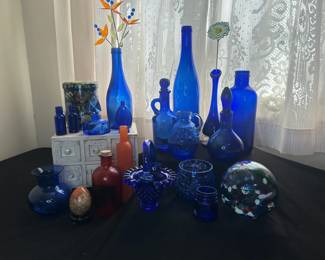 Blue Orange Decor  More