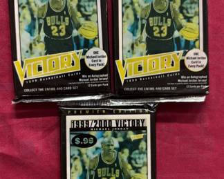 3 Sealed 1999 Basketball Card Packs