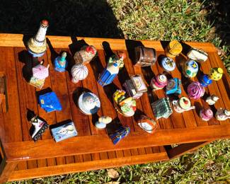 Limoges trinket boxes