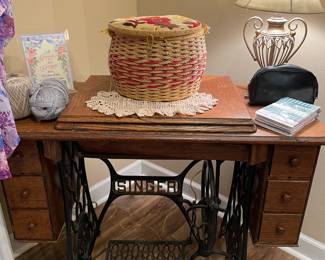 Antique Singer sewing machine