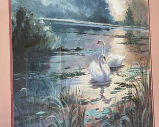 Swan print