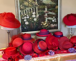 Lots of red hats