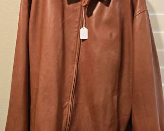 Polo Ralph Lauren leather jacket 