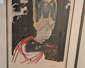 Signed & numbered Dali
