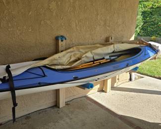 4 person Wilderness Systems Kayak with oars