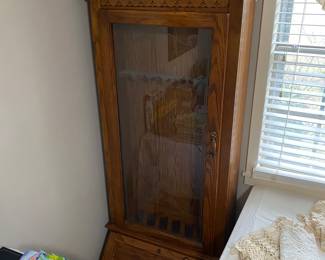 Gun cabinet. 