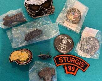 Vintage Sturgis Pins