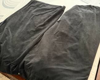 Pottery Barn Velvet Black out Curtains