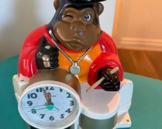 Vintage Monkey Clock