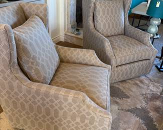 CR Laine with Sunbrella Fabric - Swivel Chairs