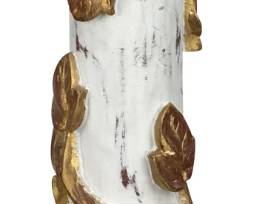 vintage lamp has original shade