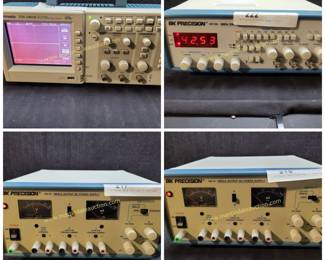 BK Precision & Tektronix testers & power supplies