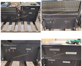 Vintage SSL Solid State Logic power supply units and faders 