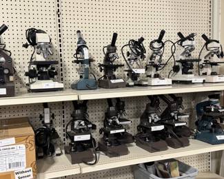 vintage microscopes 
