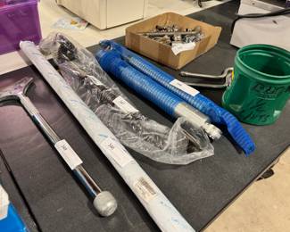 misc tools, window film, strut shocks, etc